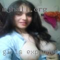Girls expanded pussy showed