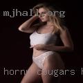 Horny cougars Hornell